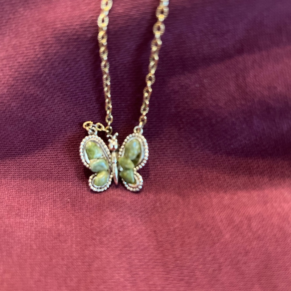 Elegant Butterfly Pendant Necklace